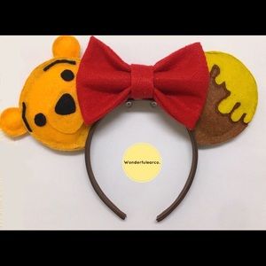 Handmade Winnie the Pooh Mickey ears